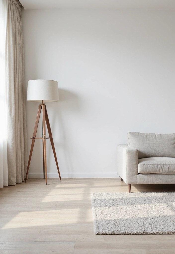 14 Minimalist Decor Tips to Instantly Declutter Your Apartment (And Make It Look Bigger!) - 11. Keep Your Floor Clear